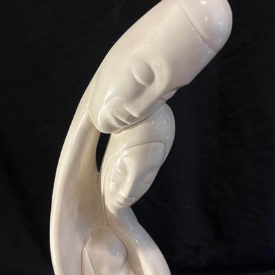 MCM Boho Young Family Sculpture (LR-MG)
