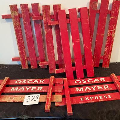 Vintage Wagon Fence