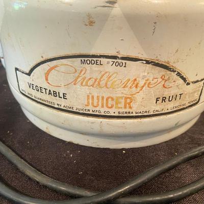 Vintage Challenger Juicer