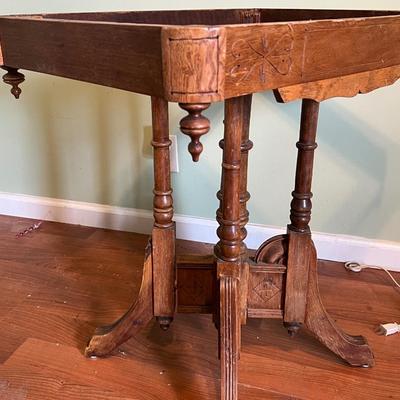 Antique Chair and Table Set