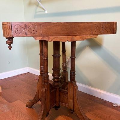 Antique Chair and Table Set