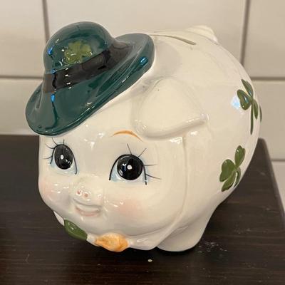 Irish Piggy Banks (shelf not included)