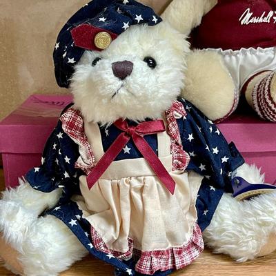 122 GROUP OF 3 PLUSH TEDDY BEARS