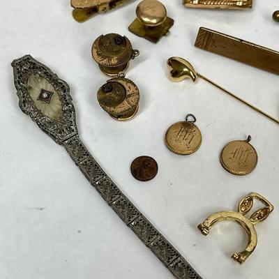 Misc. Jewelry and Miniature Items Lot - Various Little Treasures
