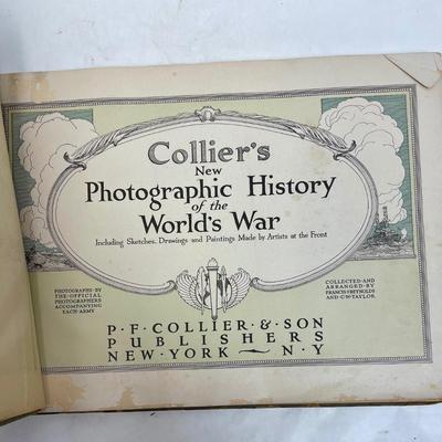 1919 Collier's New Photographic History of the World's War