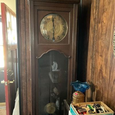 German Isgus Grandfather clock circa 1920’s