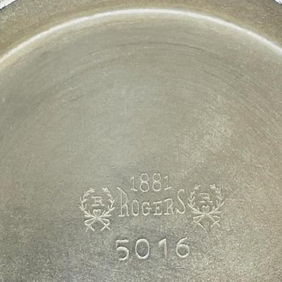 Modern Art Deco - 5 pieces of SilverPlate - Coffee Pot, Shaker Pot, Creamer, Sugar, and Tray