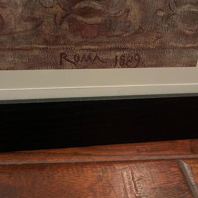 Framed & Matted Art Plus Small Table (GH-MG)