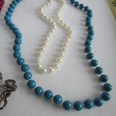 Lot of Older Necklaces and Bracelet