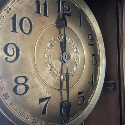 German Isgus Grandfather clock circa 1920’s