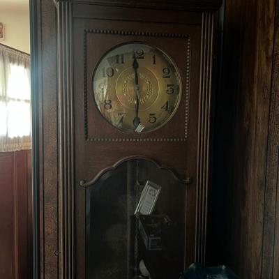 German Isgus Grandfather clock circa 1920’s