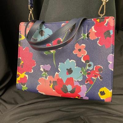 Kate Spade Floral Purse w matching wallet and leather pouch