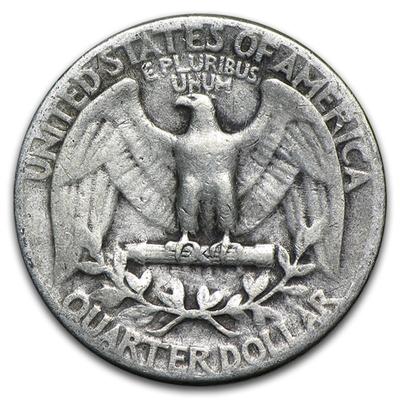 $10 FV 90% Silver Washington Quarters