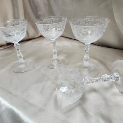 Fostoria Navarre Champagne / Sherbert