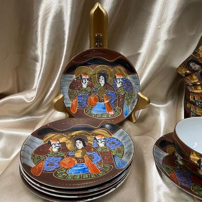 Satsuma Japanese Tea Set