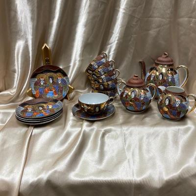 Satsuma Japanese Tea Set