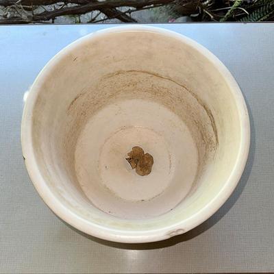 148 MID CENTURY MODERN PLANTER GAINEY CERAMICS LA VERNE CA LOTUS