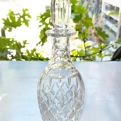 152 ROYAL DOULTON CRYSTAL GLASS DECANTER GEORGIAN PATTERN ENGLAND