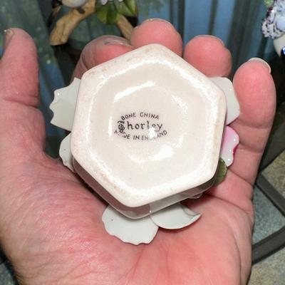 159 CHINA FLOWERS ROYAL DOULTON & THORLEY AND ANDREZ 2 BIRDS