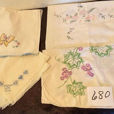 Pretty Embroidery Items