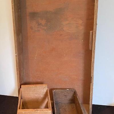 Wooden Box Lot