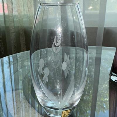 163 LOT 5 BUD VASES SWEDE SPAIN GERMANY CONTROLLED BUBBLES