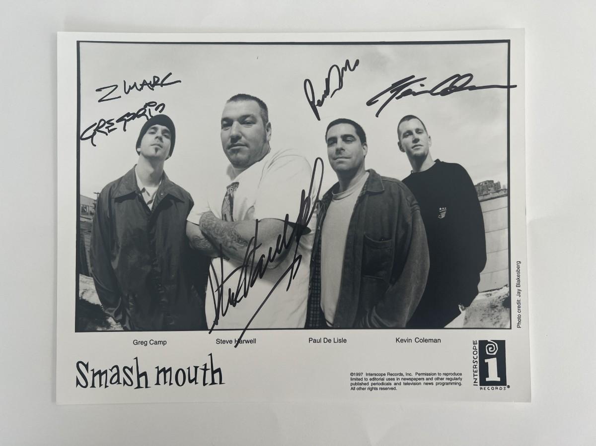 Smash Mouth signed photo | EstateSales.org