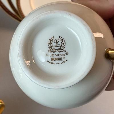 1179 Large 51pc. Set of Lenox " Monroe " Bone China