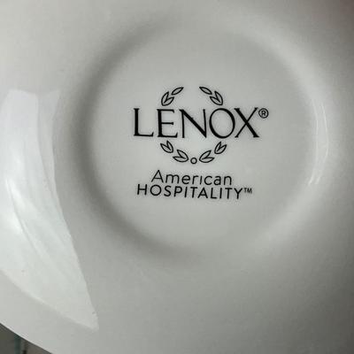 1181 Large 21pc Set of Lenox China "Tin Can Alley", American Hospitality, Spring Radiance