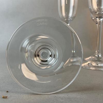 1191 Set of 8 Marquis by Waterford Crystal Champagne Flutes