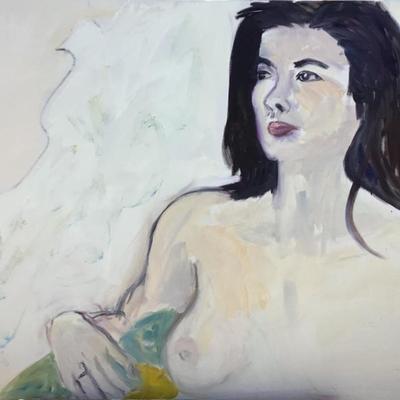 149 "Another Toni" 1988 Oil on Canvas by Ellen Into