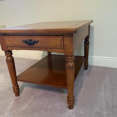 Solid Wood End Table