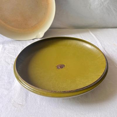Green Enameled Pan (G-DZ)