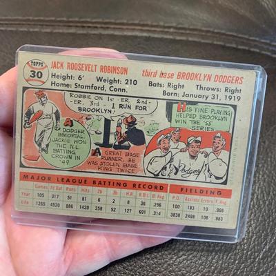 1956 Topps Brooklyn Dodgers Vintage Baseball Card Lot