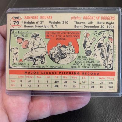 1956 Topps Brooklyn Dodgers Vintage Baseball Card Lot