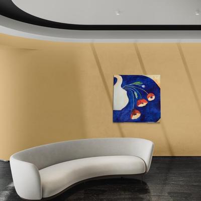 153 "Poppy Series V11" "Diptych" 2002 Oil on Canvas by Ellen Into