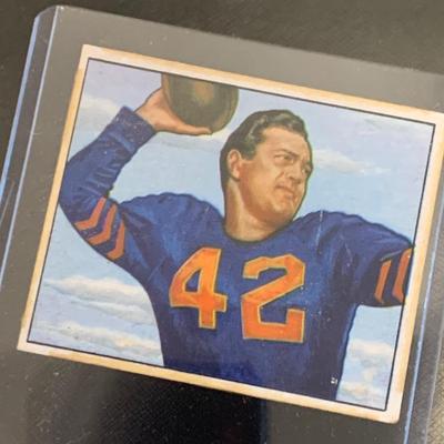 1950 Bowman Football Cards Lot