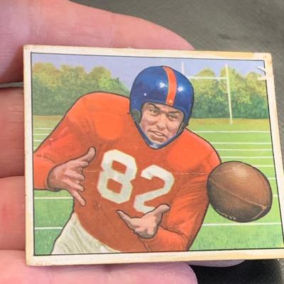1950 Bowman Football Cards Lot