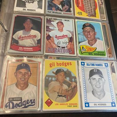 Ultimate Gil Hodges Vintage Baseball Card Collection