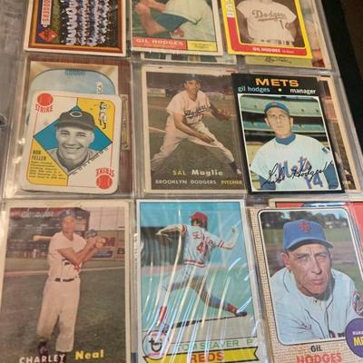 Ultimate Gil Hodges Vintage Baseball Card Collection