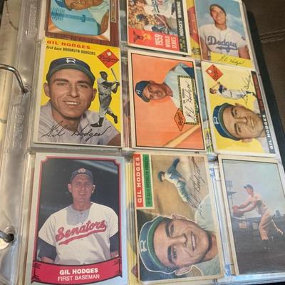 Ultimate Gil Hodges Vintage Baseball Card Collection