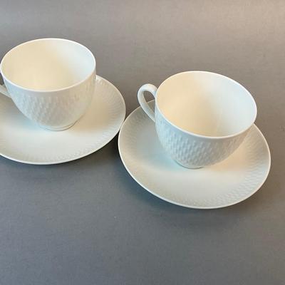 1214 Royal Copenhagen Demitasse Cup & Saucer with Ironstone Molds