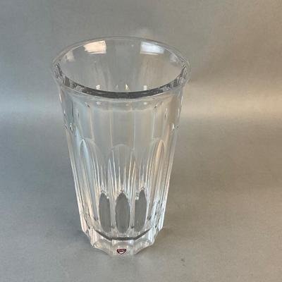 1216 Large ORREFORS Crystal Vase