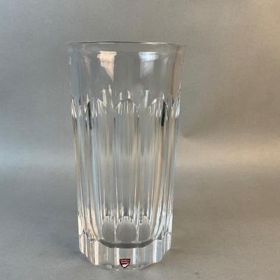 1216 Large ORREFORS Crystal Vase