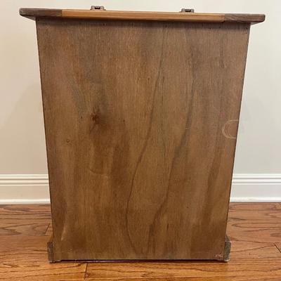 Lawless Hardware White Clad Oak Ice Box Cabinet