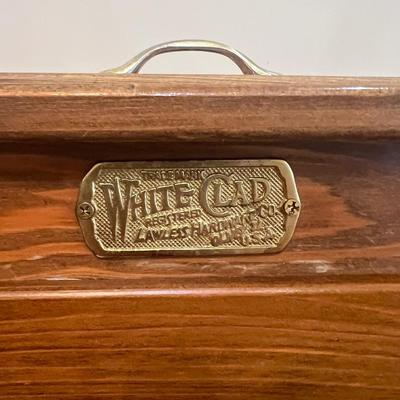 Lawless Hardware White Clad Oak Ice Box Cabinet