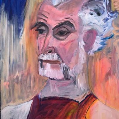 159 "Sol" 1995 Oil on Canvas by Ellen Into