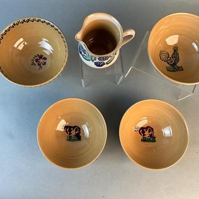 1219 Five Piece Nicholas Mosse Pottery