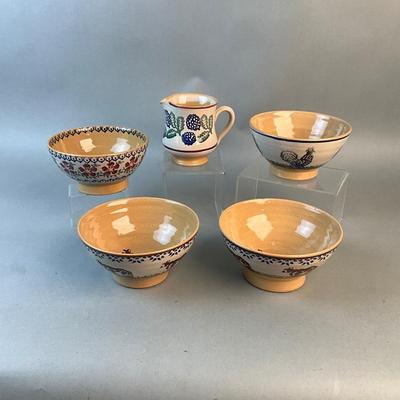 1219 Five Piece Nicholas Mosse Pottery