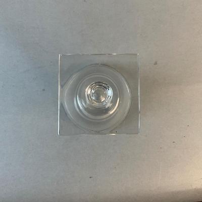 1222 Two Sets of Stuart Crystal Goblets
